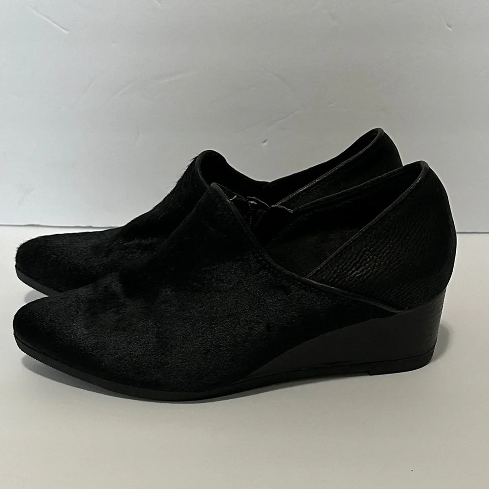 Bussola Weyburn Willow wedge ankle boots 37 or 6.5